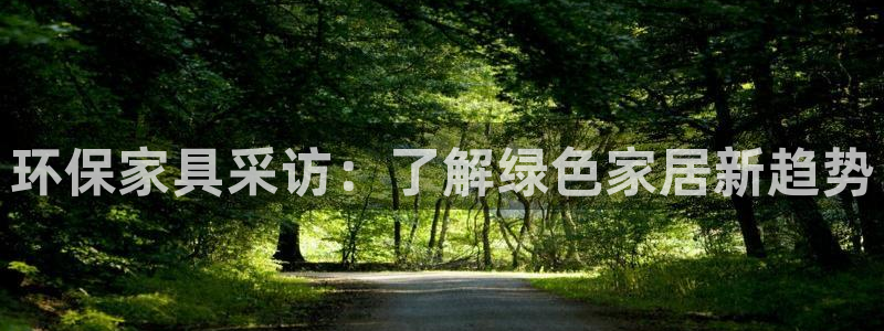 杏耀官方注册中心：环保家具采访：了解绿色家居新趋势