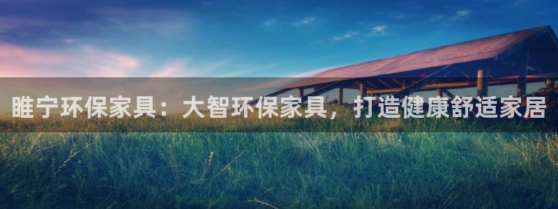 杏耀平台的专用通道：睢宁环保家具：大智环保家具，打造健康舒适
